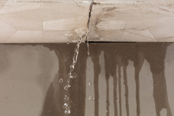 Professional Flood Damage Cleanup technician working in South Jamesport, NY